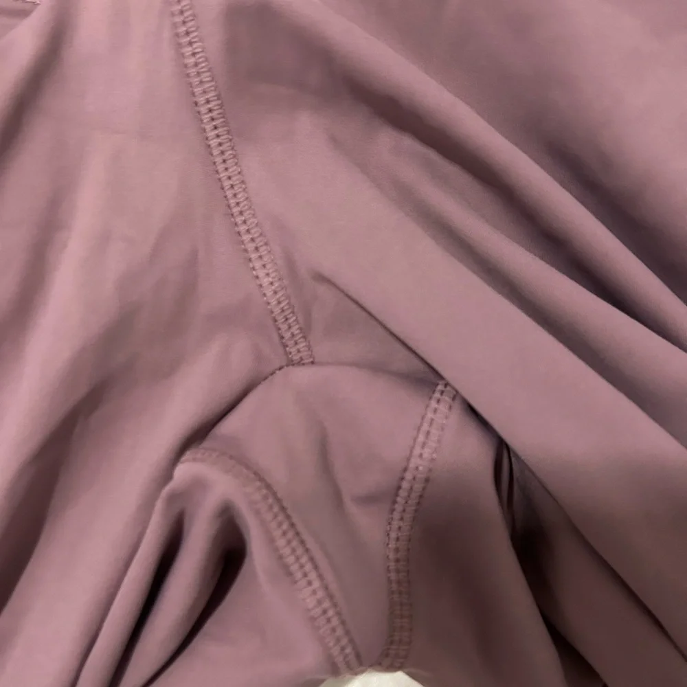 Lavender Flared Pants with front slits - Picture 6 of 6